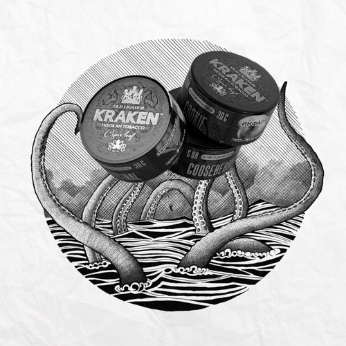 Табак для кальяна Kraken