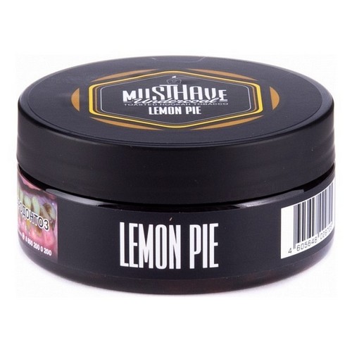 Банка табака Must Have Lemon Pie 125 грамм